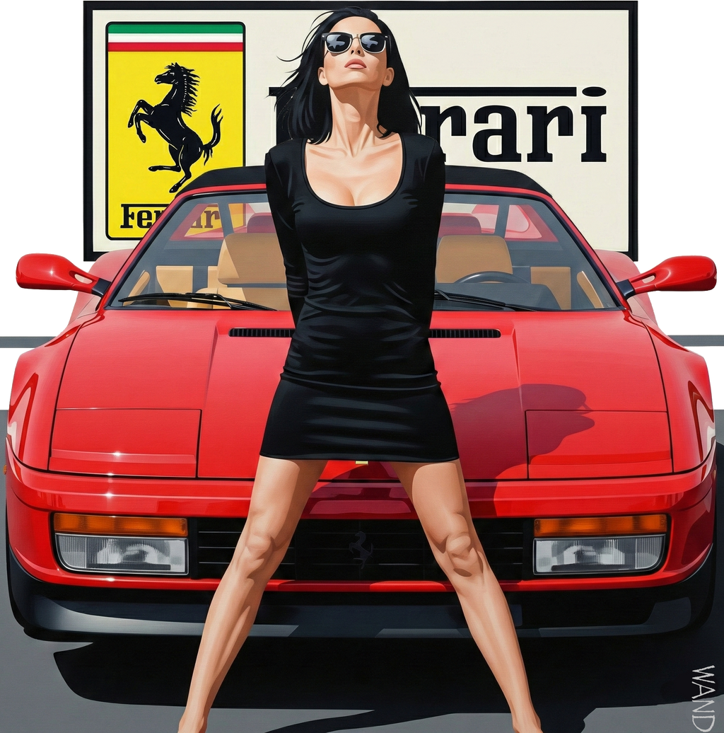 #3 RED HORSE BLACK DRESS